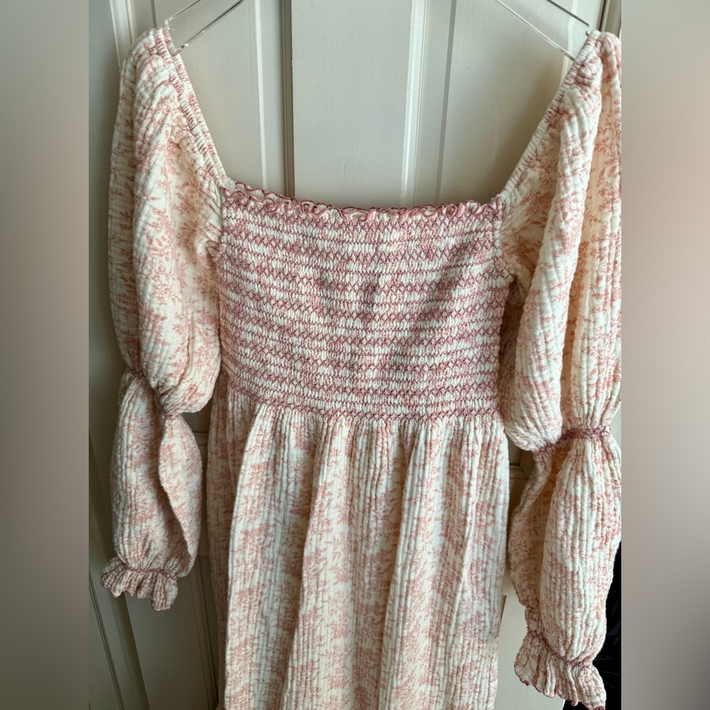 Nothing Fits But - pink toile / rouge haru dress - Picture 2 of 9